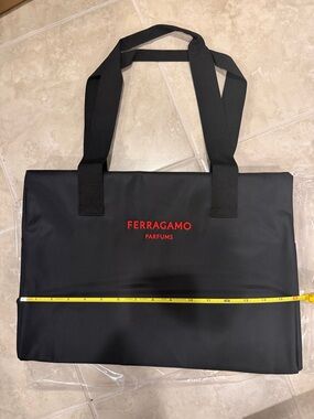 New Ferragamo Parfums nylon tote bag